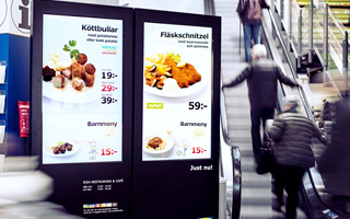 Indoor and outdoor advertising